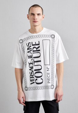 Versace Jeans Couture: Футболка с принтом 