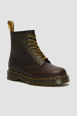 Dr. Martens: Коричневые ботинки 