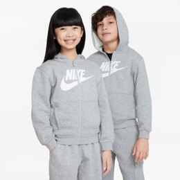 Nike: Серая толстовка 