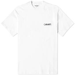 Carhartt WIP: Белая футболка 