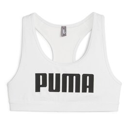 PUMA: Белый бюстгальтер  4 Keeps