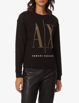 Armani Exchange: Хлопковая толстовка