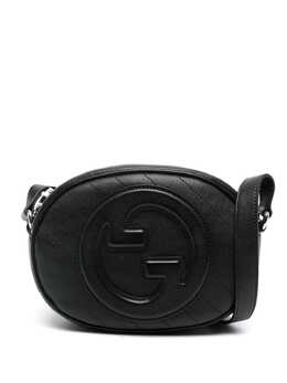 Gucci: Чёрная сумка через плечо 