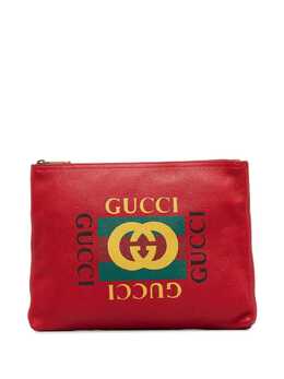 Gucci Pre-Owned: Красный клатч