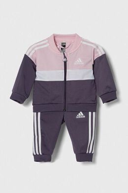 Adidas: Фиолетовый комбинезон 