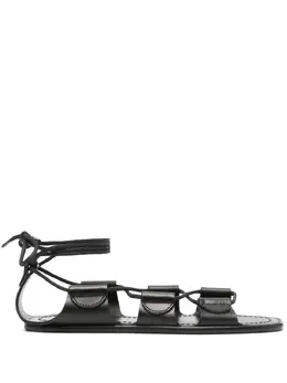 Maison Margiela: Чёрные сандалии 