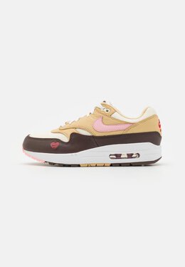 Nike: Розовые кроссовки  Air Max 1