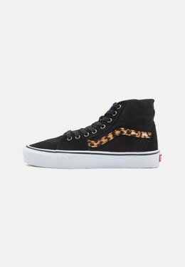 Vans: Чёрные кроссовки  SK8-Hi Tapered