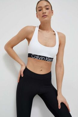 Calvin Klein Performance: Белый бюстгальтер 