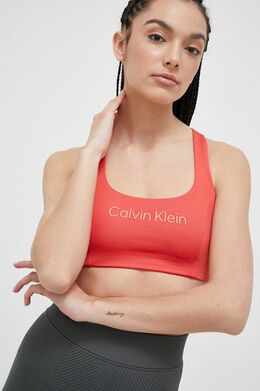 Calvin Klein Performance: Оранжевый бюстгальтер 