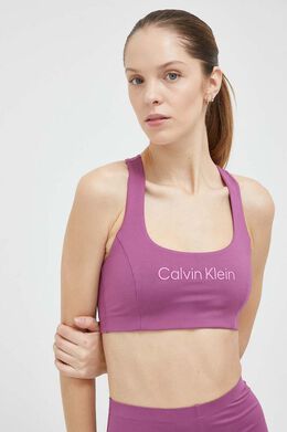 Calvin Klein Performance: Фиолетовый бюстгальтер 