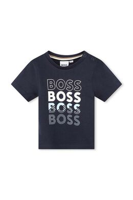 BOSS: Хлопковая футболка