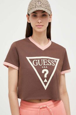 Guess: Хлопковая футболка