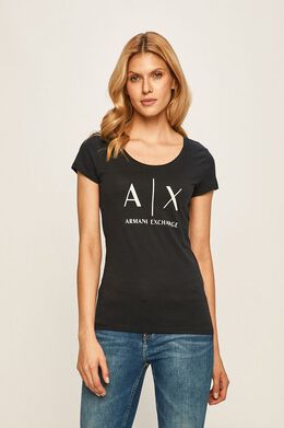 Armani Exchange: Хлопковая футболка 