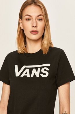 Vans: Чёрная футболка 