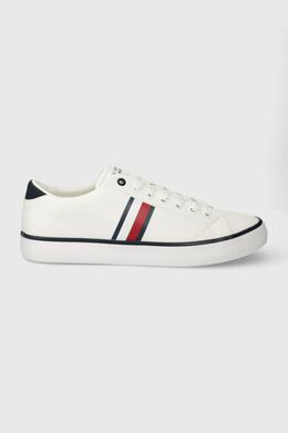 Tommy Hilfiger: Белые кроссовки  TH