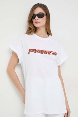 Pinko: Белая футболка 