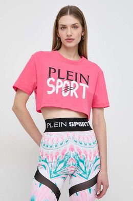 Plein Sport: Хлопковая футболка 