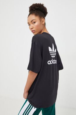 Adidas Originals: Чёрная футболка  Originals