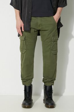 Alpha Industries: Зелёные брюки 