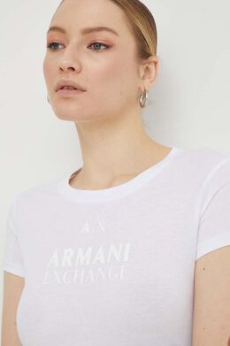 Armani Exchange: Хлопковая футболка 