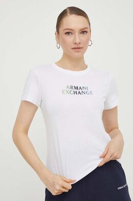 Armani Exchange: Хлопковая футболка 