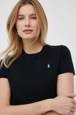 Polo Ralph Lauren: Чёрная футболка 