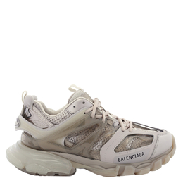 Balenciaga: Светлые кроссовки Track Clear Sole