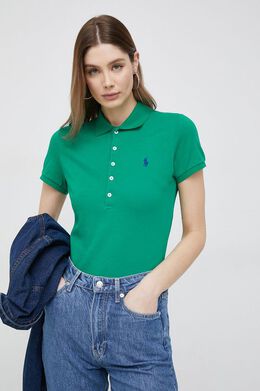 Polo Ralph Lauren: Зелёное поло 