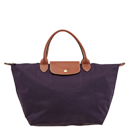 Longchamp: Коричневая сумка Le Pliage Original