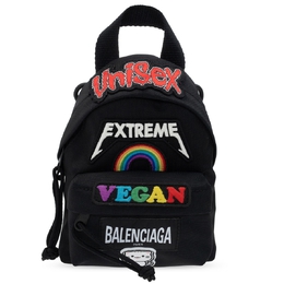 Balenciaga: Чёрный рюкзак Gamer