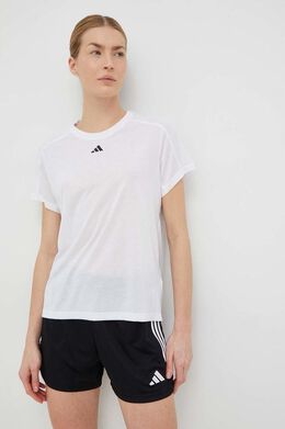 ADIDAS PERFORMANCE: Белая футболка  Essentials