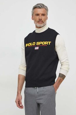 Polo Ralph Lauren: Чёрная футболка 