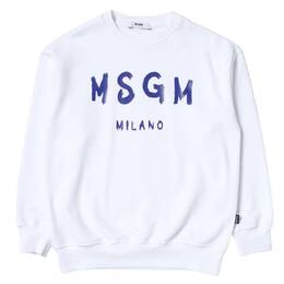 MSGM: Белый свитшот 