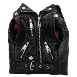 Moschino: Чёрная куртка Biker