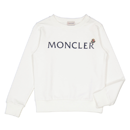 Moncler: Белый свитшот 