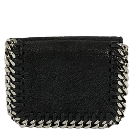 Stella McCartney: Чёрный кошелёк  Falabella