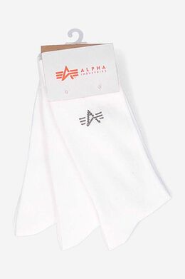 Alpha Industries: Белые носки 