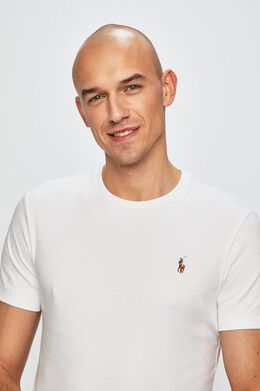 Polo Ralph Lauren: Белая футболка 