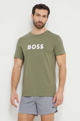 BOSS: Хлопковая футболка 