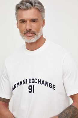 Armani Exchange: Хлопковая футболка