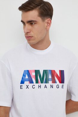 Armani Exchange: Хлопковая футболка 