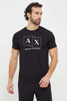 Armani Exchange: Хлопковая футболка 