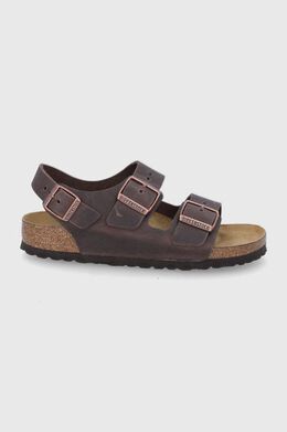 Birkenstock: Коричневые сандалии  Milano