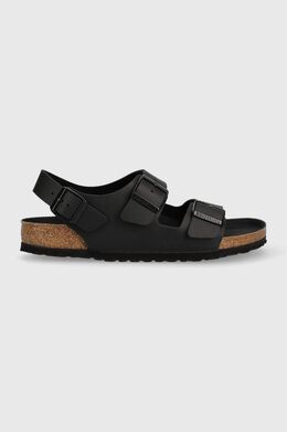 Birkenstock: Чёрные сандалии 