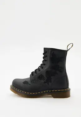 Dr. Martens: Чёрные ботинки 