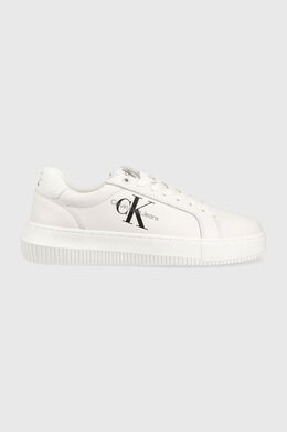 Calvin Klein Jeans: Кожаные кроссовки  Cupsole