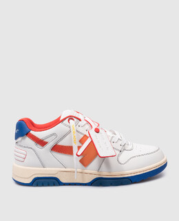 Off-White: Белые кроссовки  Out of Office