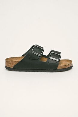 Birkenstock: Чёрные шлёпанцы  Arizona