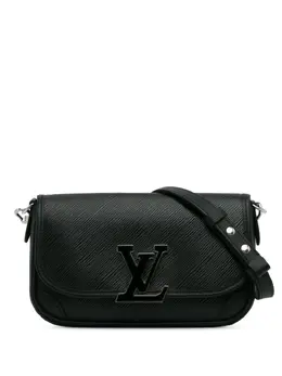 Louis Vuitton Pre-Owned: Чёрная сумка через плечо